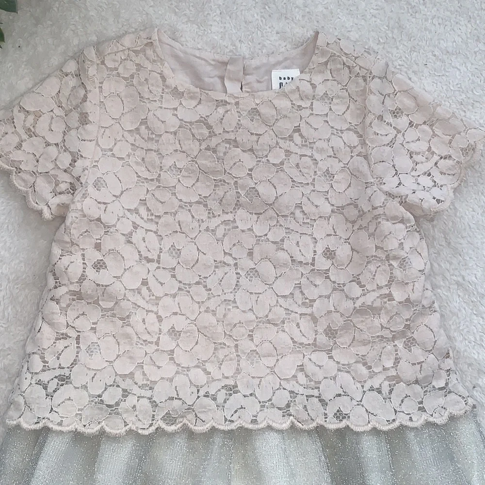 NWOT GAP Baby Lace & Tulle Dress 2 w/Bloomers